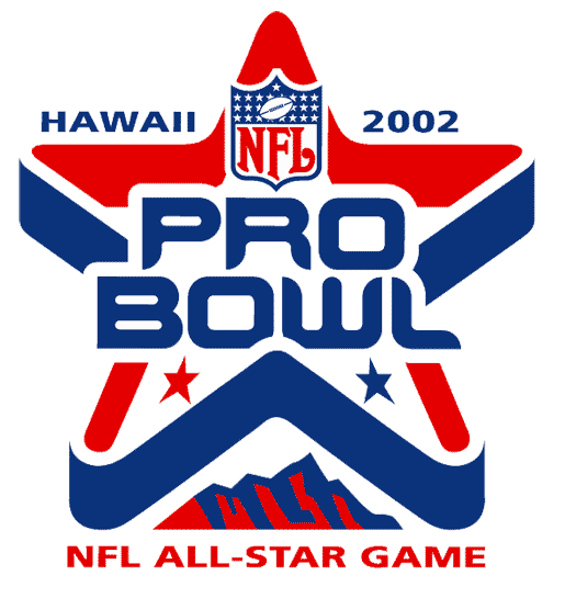 Pro Bowl 2002 Primary Logo DIY iron on transfer (heat transfer)